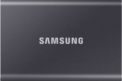Samsung T7 Portable 2TB externe SSD Festplatte USB3.2 GRAU MU-PC2T0T/WW