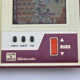 LCD JUNK MARIO BROS POKKA Ver. Game Watch Console MW-56 Nintendo 3644 JAPAN