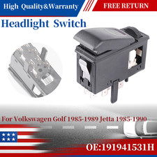Headlight Switch 191941531a For 85 86 87 88 89 90 91 92 93 Vw Jetta Golf Headlight Switch 191941531a For 85 86 87 88 89 90 91 92 93 Vw Jetta Golf