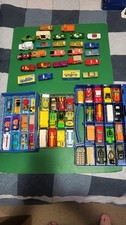 Vintage Lesney Matchbox Superfast Lot of 70 Cars 2 Cases CLEAN