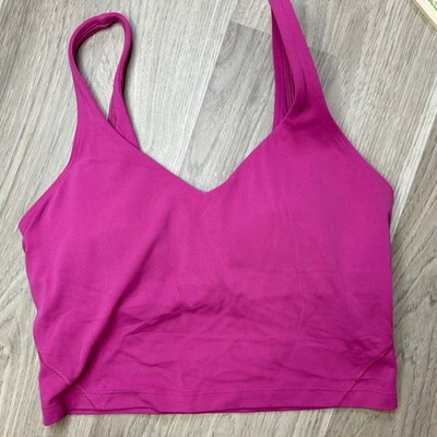 Lululemon Barbiecore Align Tank Top Size 6 Pink Lychee Athleisure Yoga
