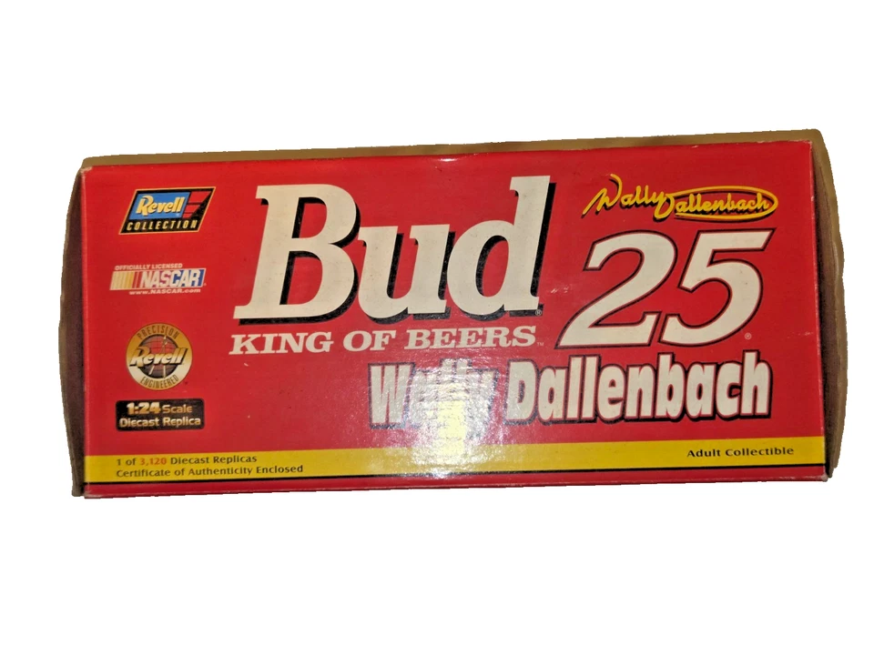 REVELL WALLY DALLENBACH #25 BUD KING OF BEERS 1:24 ограниченный выпуск литой автомобиль - Изображение 2 из 4