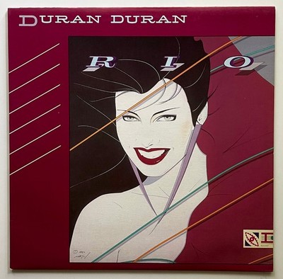 ORIGINAL Vtg 1982 DURAN DURAN Album RIO Vinyl HUNGRY LIKE THE WOLF