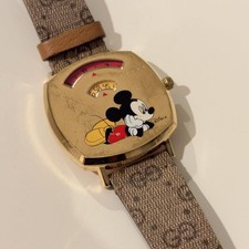 Limited Edition Until 10/10 Gucci Disney Mickey Mouse Collab Watch
