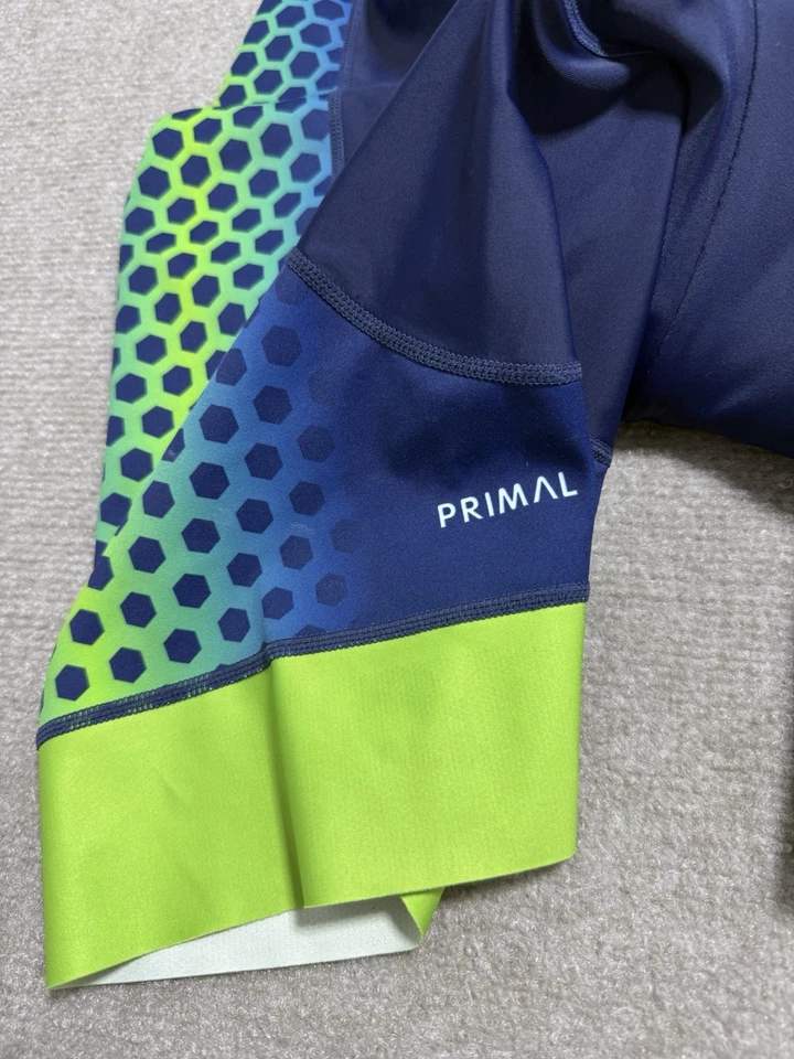 2XL PRIMAL EVO 2.0 Mens Cycling Bib Shorts Padded Compression Marathon EUC - Image 3 of 4