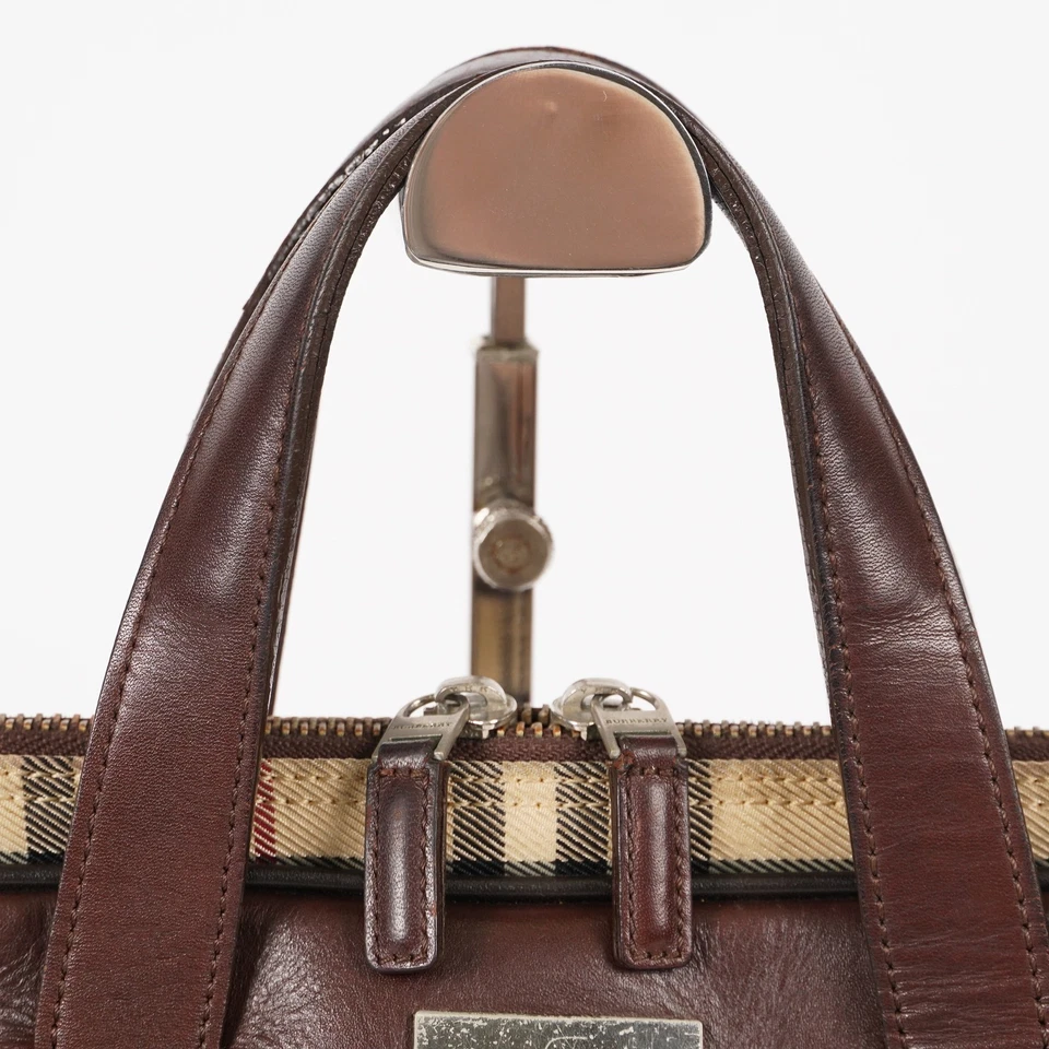 BURBERRY Nova Check 2Way Briefcase Business Bag  XY156 - Image 2 of 4