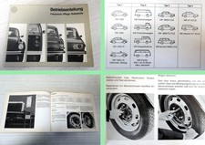 VW Käfer T2 T2b Bulli Bus Betriebsanleitung Teil2 Praxis Pflege Selbsthilfe 1972