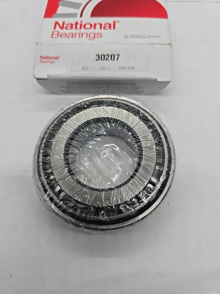 Manual Transmission Differential Bearing-Taper Bearing Assembly National 30207 - Image 3 of 3