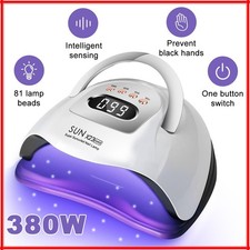 380W Nail Dryer LED Lamp UV Light Polish Gel Curing Machine Electric Manicure