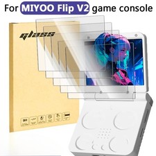 2PCS Tempered Glass Film Cover Guard Saver Screen Protector For Miyoo Flip V2