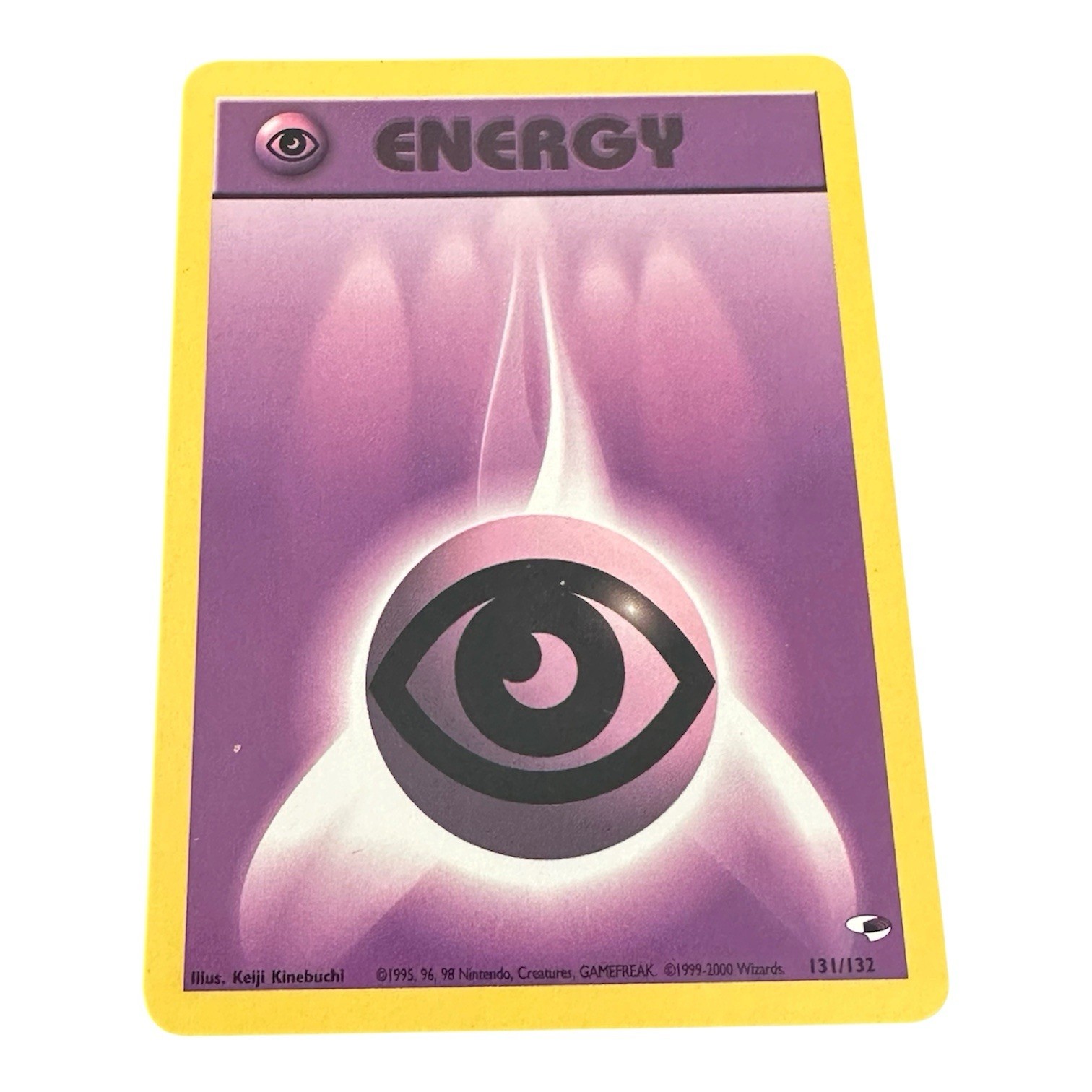 GYM HEROE'S SET PSYCHIC ENERGY POKEMON CARD 131/132 LP - Buy 3 Get 2 Free