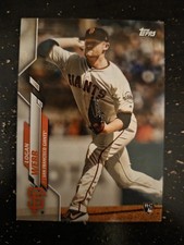 2020 Topps Logan Webb #SF17 Rookie San Francisco Giants RC (30)