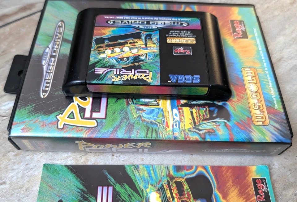 RARITÄT - Power Drive - SEGA Mega Drive Spiel - Bild 4 von 4