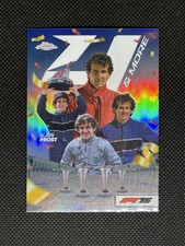 2025 Topps Chrome Formula 1 F1 ALAIN PROST 4 & More Insert #4N-3 00/00 Error