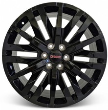 22 Black Wheels Qty4 Fit Gmc Sierra 1500 Yukons Denali At4 4 Rims
