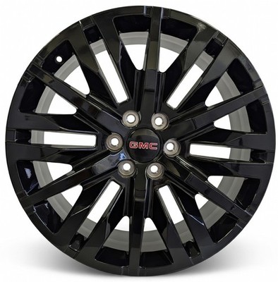 22'' Black Wheels QTY  fit GMC Sierra 1500 Yukons Denali AT4   QTY