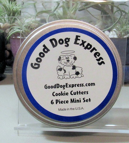 Good Dog Express Cookie Cutters mini set made in the USA