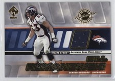 2001 Pacific Private Stock Game-Worn Gear Bill Romanowski #54 0h6x