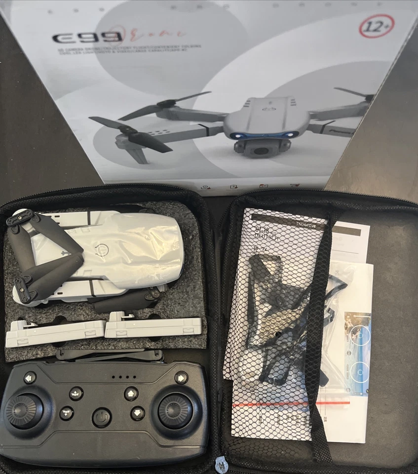 E99 Drone With Camera 2.4Ghz. Double Folding RC Quadcopter. New | Free Shipping - Image 4 of 4