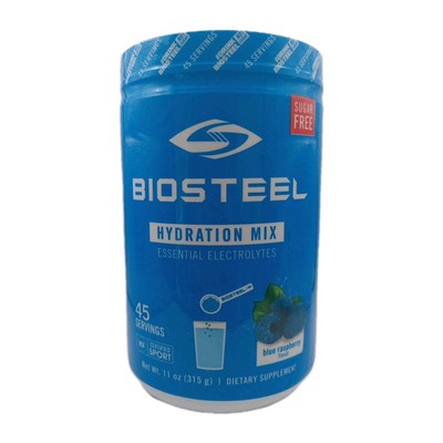 Biosteel Hydration Mix Essential Electrolytes 45 Servings Blue Raspberry