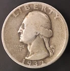 1932 D WASHINGTON QUARTER | FRESH FROM AN ORIGINAL COLLECTION | LOT CC-555