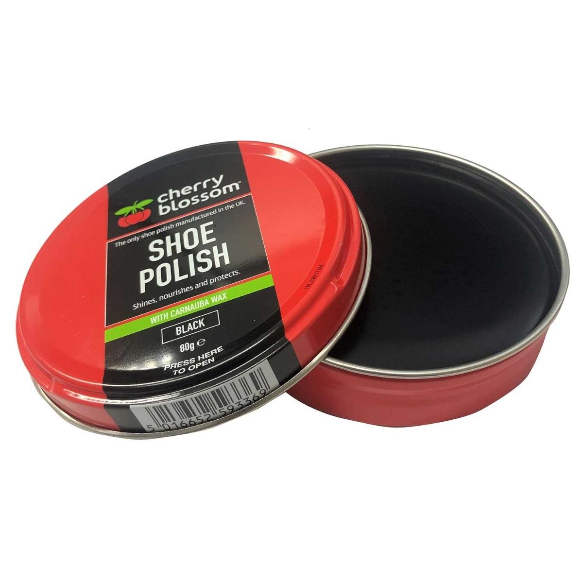 Large Cherry Blossom Boot Polish - 80g Tin - Image 2