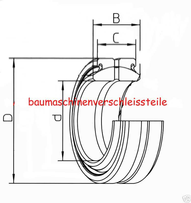 Radial-Gelenklager GE-40-ES (GE 40 E, GE 40 ES, GE 40 DO, DGE 40 E, SR 40 Radial-Gelenklager GE-40-ES (GE 40 E, GE 40 ES, GE 40 DO, DGE 40 E, SR 40