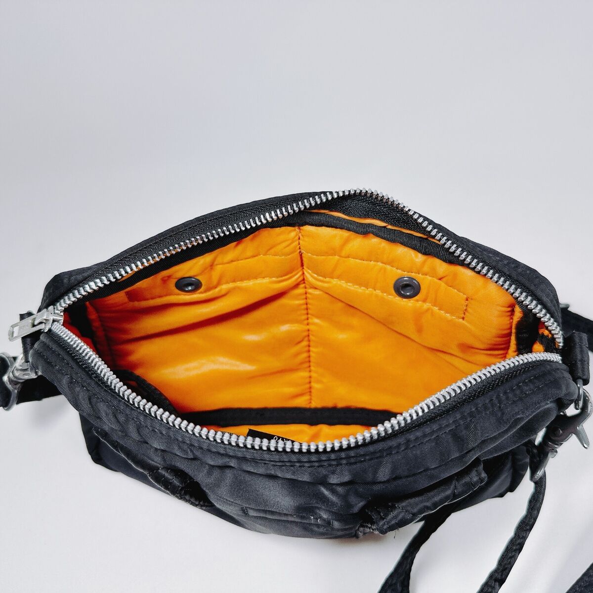 YOSHIDA Bag PORTER Tanker Shoulder Bag Nylon Black Used 622 YOSHIDA Bag PORTER Tanker Shoulder Bag Nylon Black Used 622