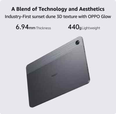 Oppo Pad Air (4GB RAM, 64GB ROM) 10.36 inch with Wi-Fi Only Tablet