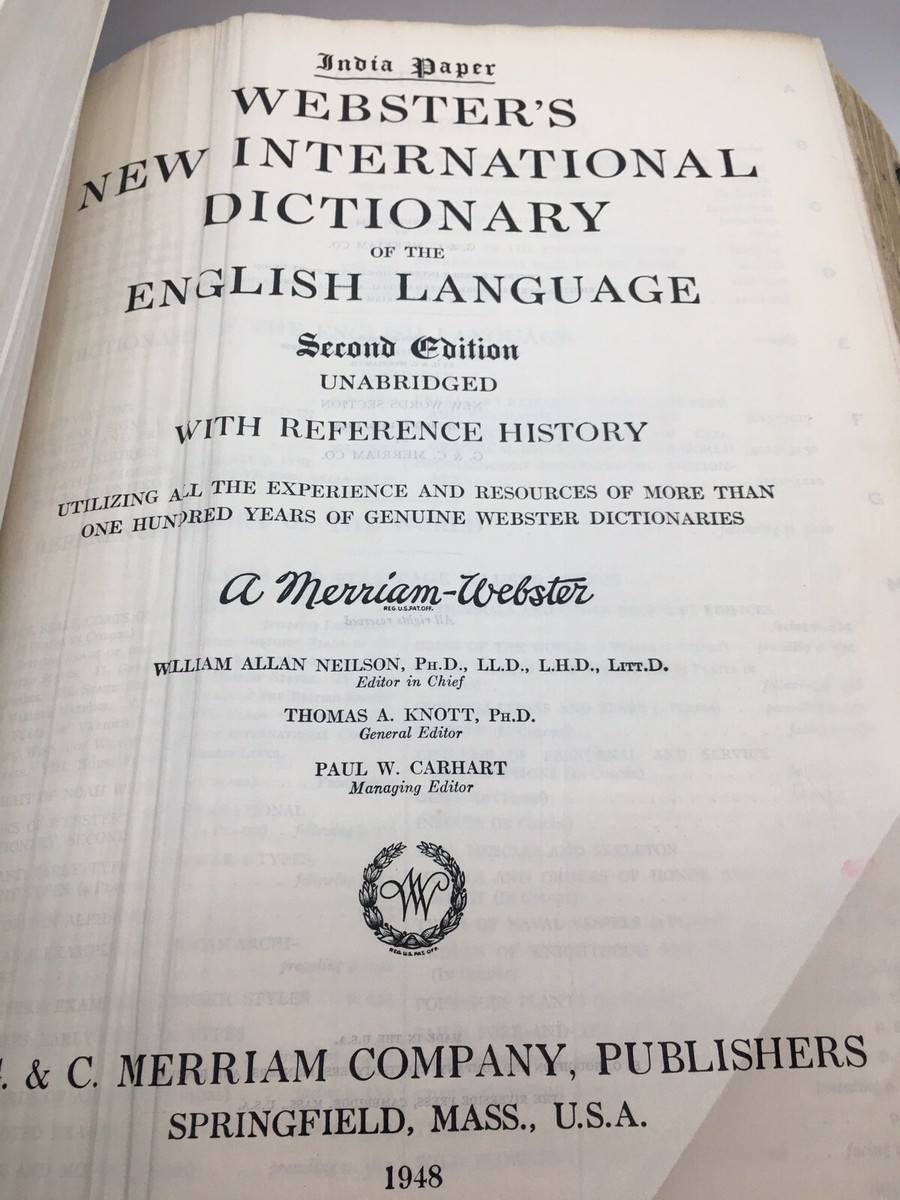 英英辞書 Webster's Dictionary Webster's dictionary of English usage: Merriam-Webster