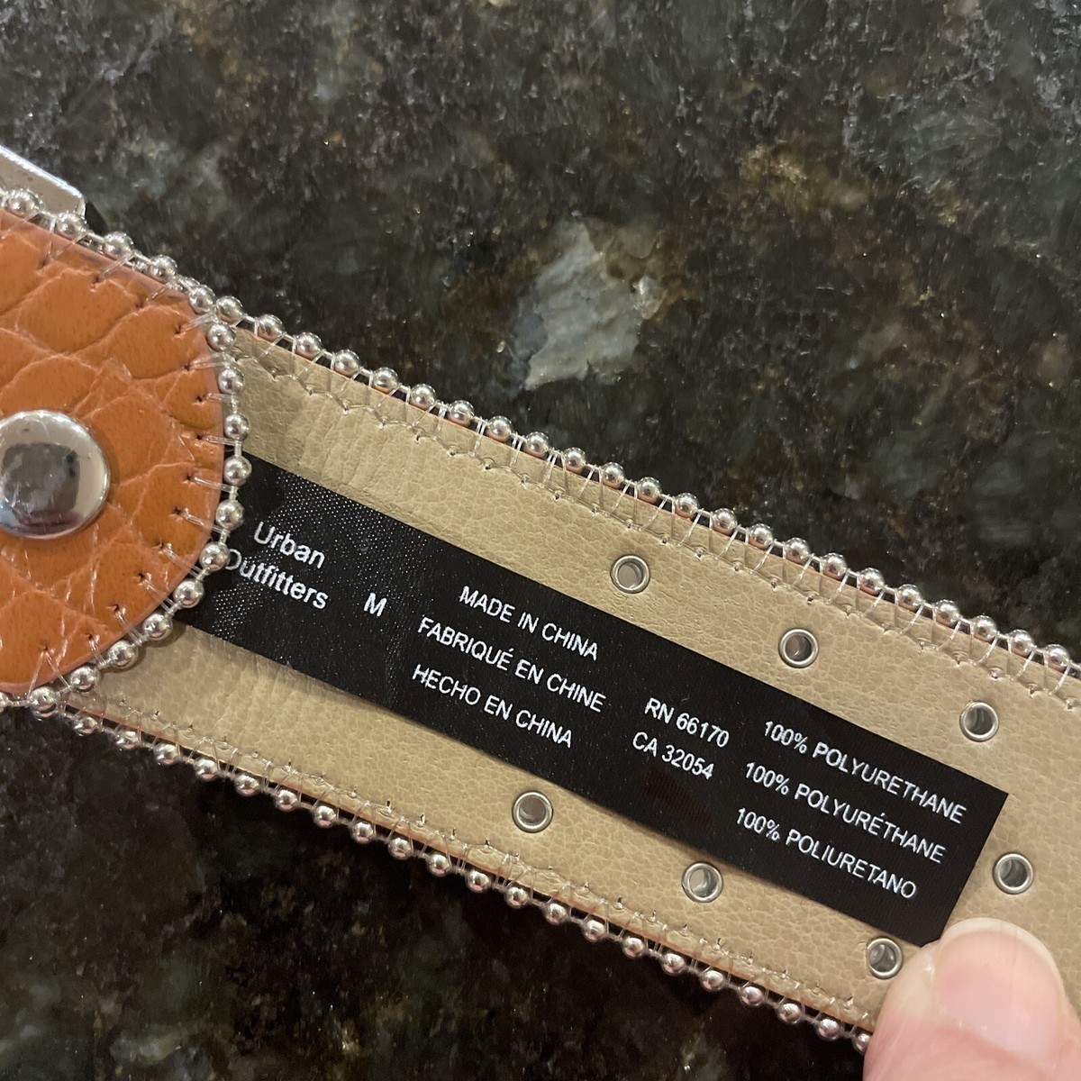NEW Urban Outfitters UO Allover Rhinestone Women\'s Western Belt M Mealah Glitter-Rhinestone-Western-Cowboy Belt for Women  main image 2