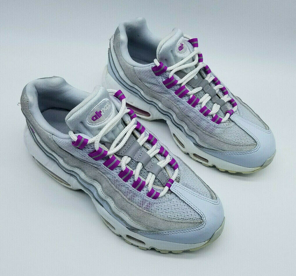 Nike Air Max 95 Women's Size 7 Sneakers Hyper Violet Pink Gray | eBay
