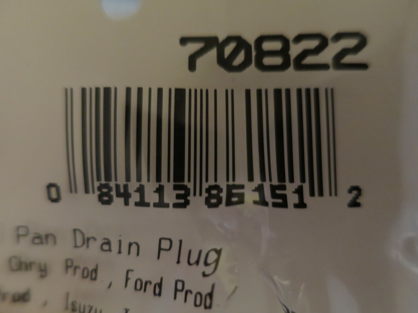 FelPro 70822 Oil Pan Drain Plug Gasket No Longer Available eBay