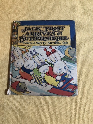 Jack Frost Arrives on Butterhill 1929 edition