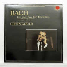 GLENN GOULD ⸺ JS BACH 2 & 3 parts inventions ⸺ CBS LP NM
