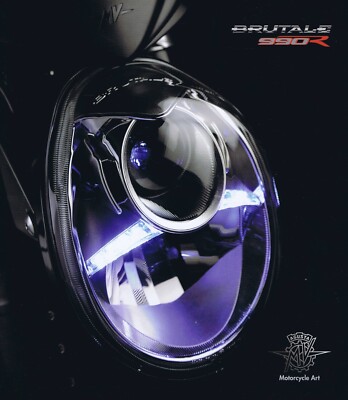 2010 MV Agusta Brutale 990 R Prospekt brochure