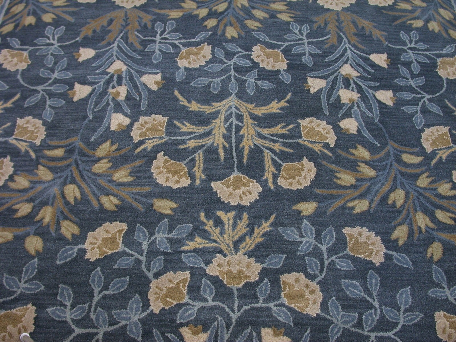 Pottery Barn Adeline Rug Blue New Hand Tufted Wool Carpet 8' x 10' eBay