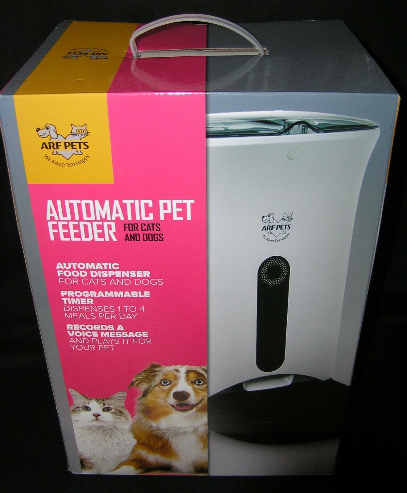 arf pets automatic pet feeder