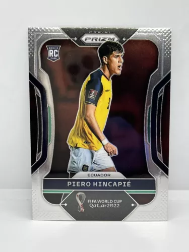 2022 Prizm World Cup Piero Hincapie ROOKIE #83 Ecuador Panini Soccer Qatar RC