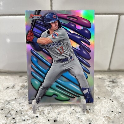 2023 Bowman's Best Matt Shaw Shellacked Insert Refractor #SH-25   Cubs