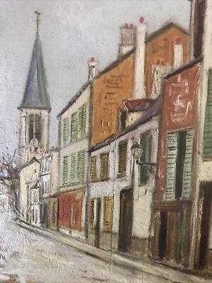 Maurice Utrillo、LANNOIS(SEINE ET OISE) Maurice Utrillo、LANNOIS(SEINE ET OISE) OISE) ET Utrillo、LANNOIS