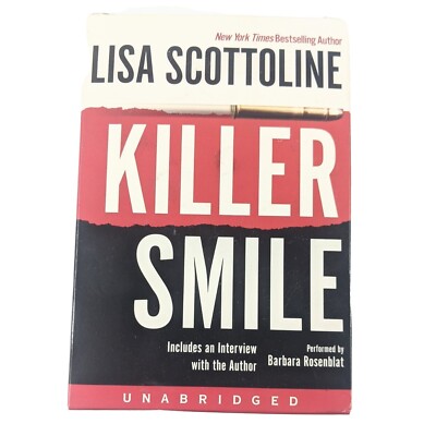 Killer Smile Unabridged By Lisa Scottoline Novel Audio Book on Cassette Tape