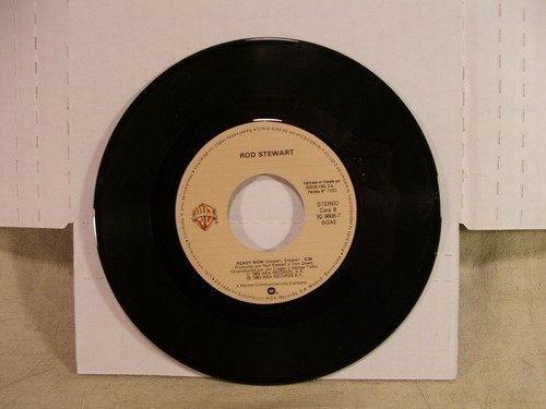Rod Stewart Baby Jane 45 Vinyl Record Ready Now 1983 NO SKIPS - Picture 3 of 7