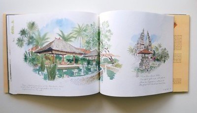 Bali Sketchbook watercolours Graham Byfield Arch'ipelago Press