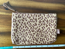 IPSY November 2019 Glam Bag Makeup or Toiletry Bag Leopard  NWOT 