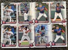 2022 Topps Bowman Minnesota Twins RC 1st lot Joe Ryan Carlos Aguiar Martin +++++