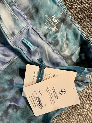 Girls Size 12 Athleta Cropped Leggings NWT! - Picture 2 of 3