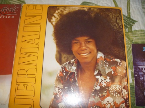 LOT 6 VINYL LP ALBUM JERMAINE JACKSON 45 RECORD RARE PIC SLEEVE VG+ LYRICS 70s - Picture 5 of 11