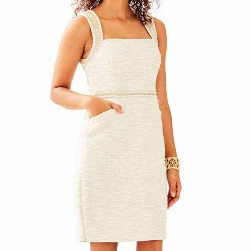 Lilly pulitzer top metallic dress