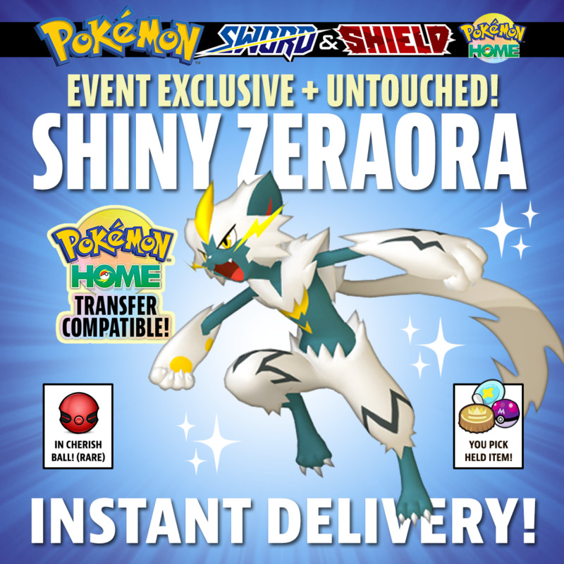 Pokemon Home // Unlocked & Unreleased Mythical 6IV SHINY MELOETTA